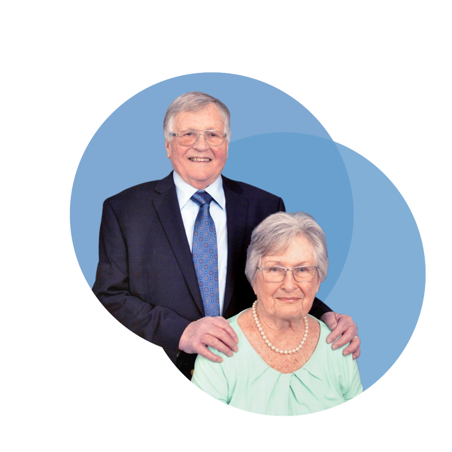 Rodney Henrikson y su esposa